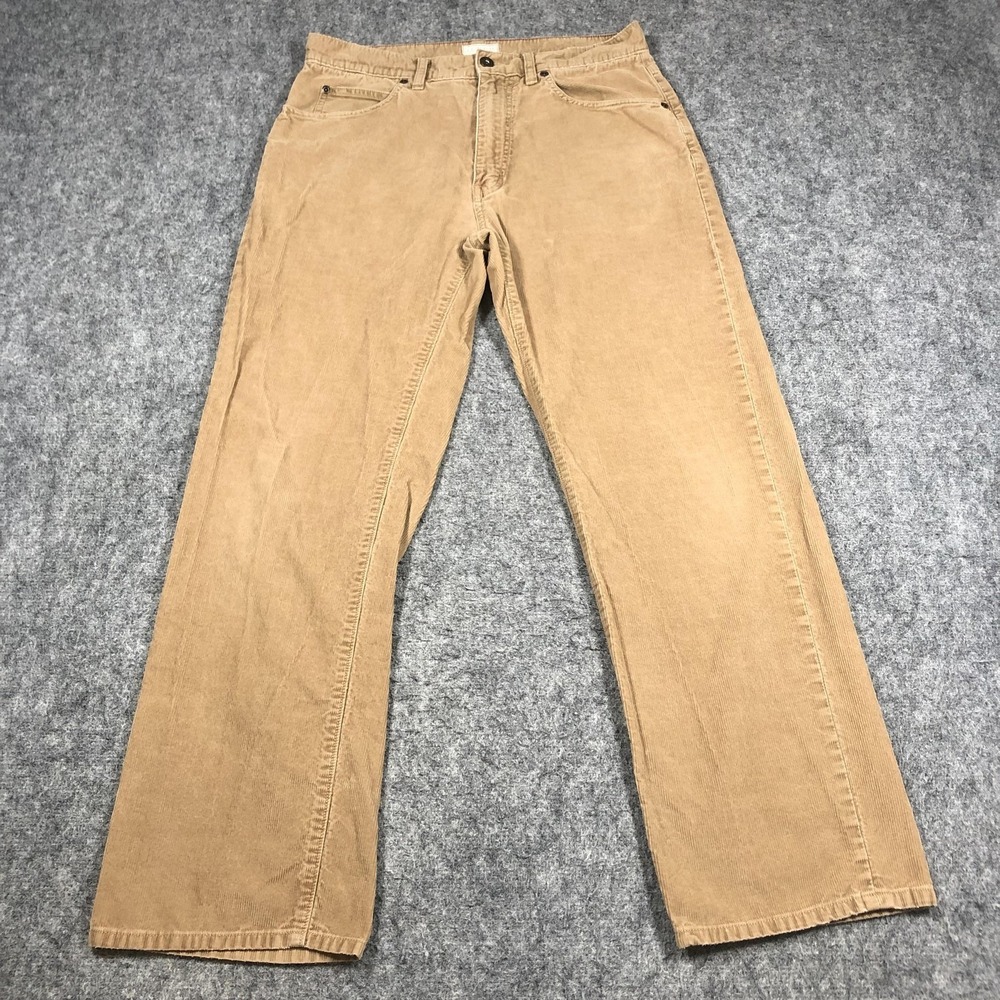 J.Crew Pants Mens 32x30 Beige Vintage Cord Straight 5 Pocket Corduroy Chino